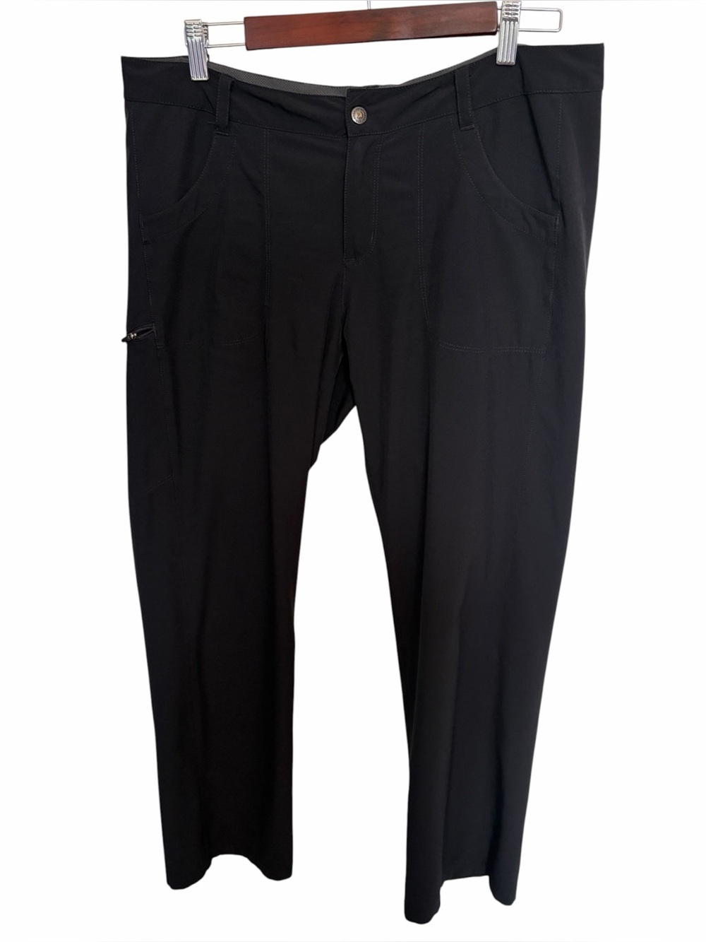 Patagonia Happy Hike Pants Straight Leg Black Women’s 12